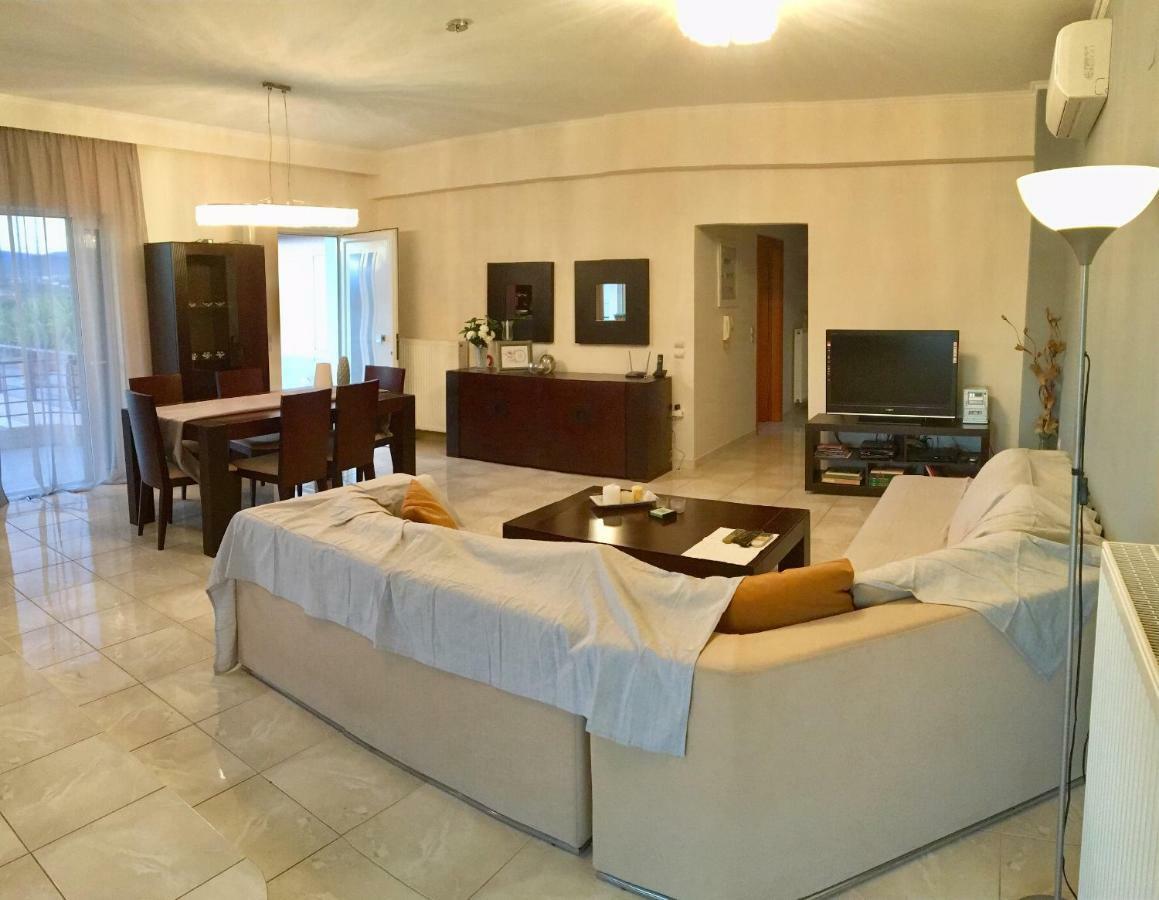 דירות Luxury House In Nafplio With A Great View Balcony מראה חיצוני תמונה