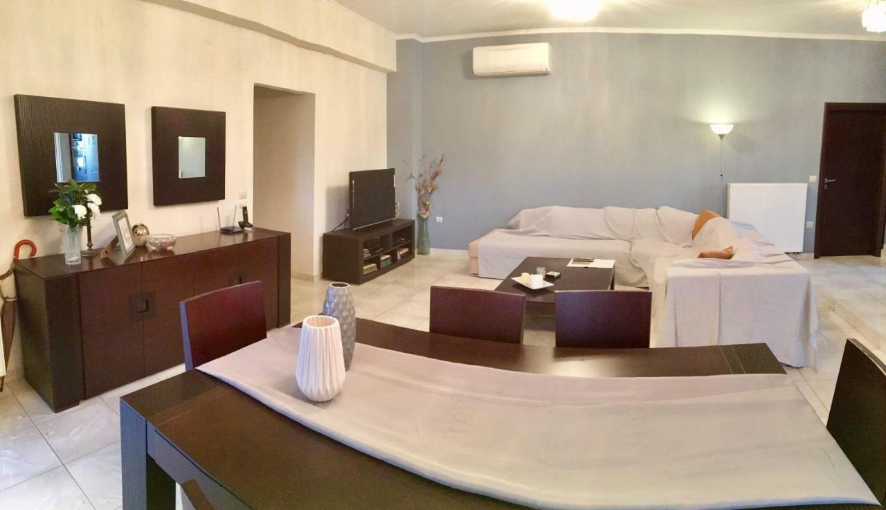 דירות Luxury House In Nafplio With A Great View Balcony מראה חיצוני תמונה